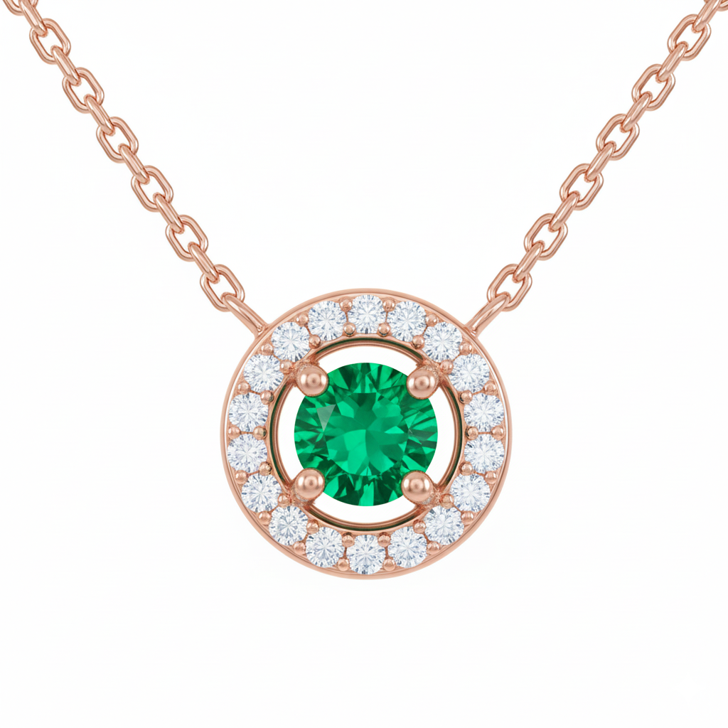 Collier en or rouge 18 carats
