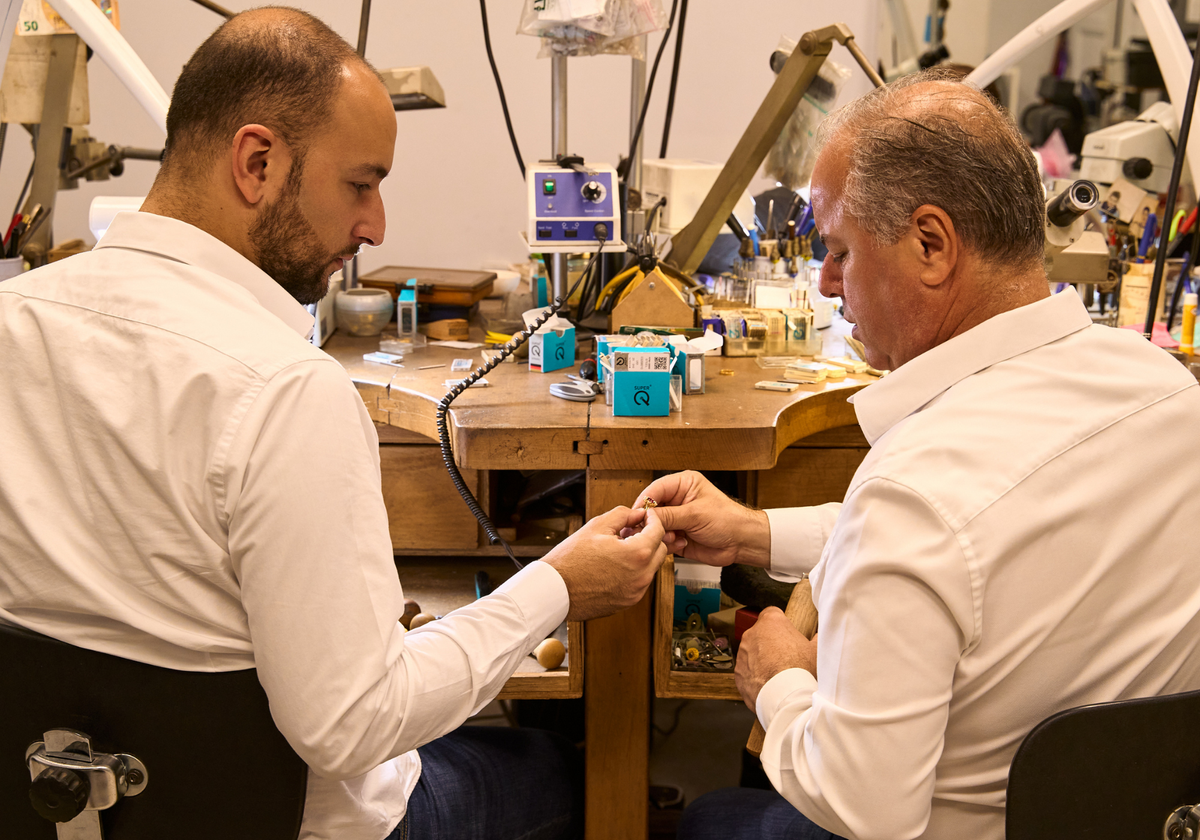 Entretien de bijoux dans notre atelier Joaillier à Lyon