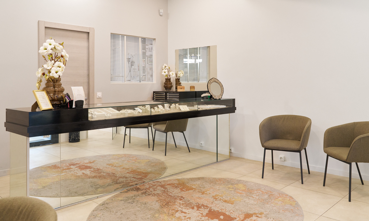 La boutique Le Septième Or, bijouterie artisanale à Lyon 7