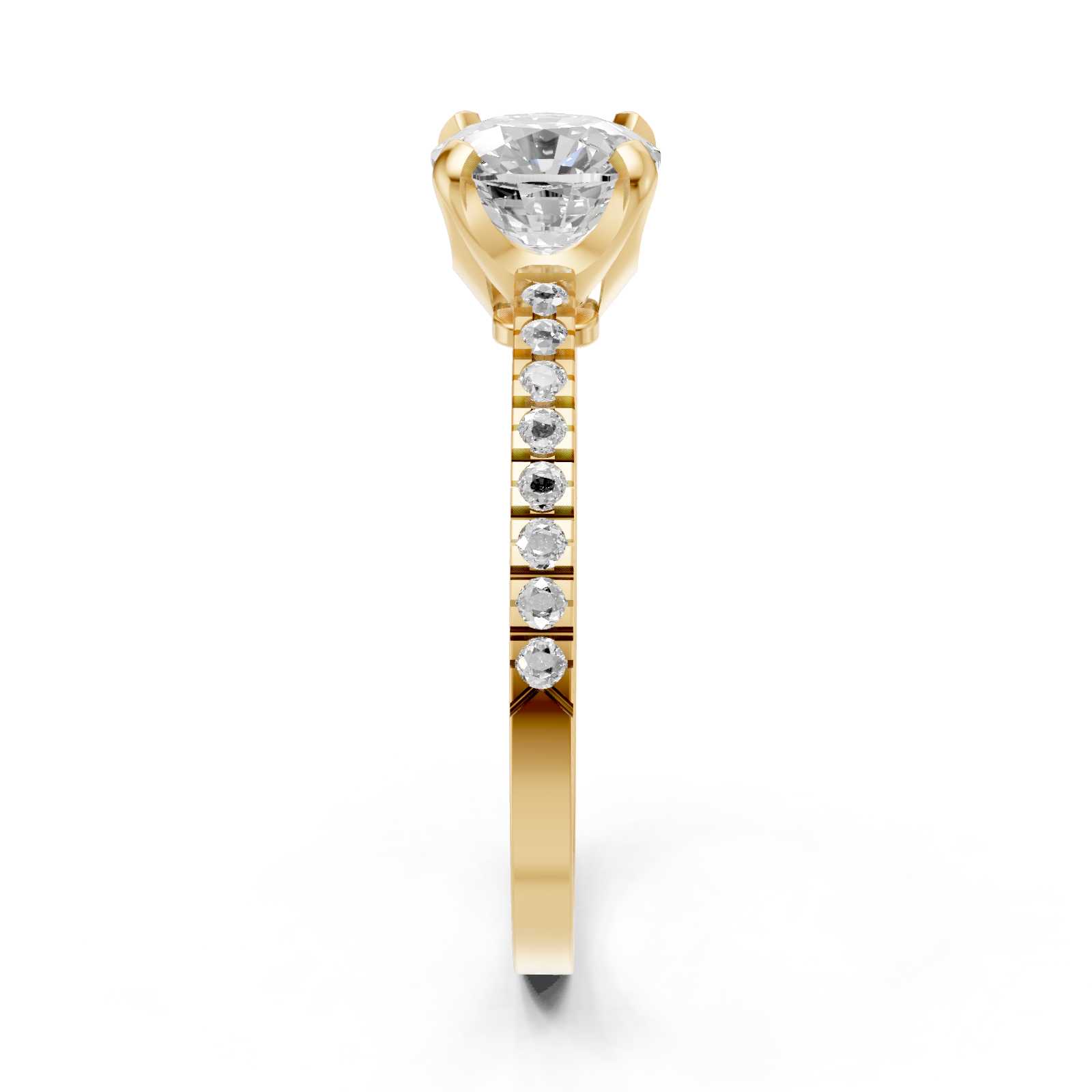 Bague en or jaune 18 carats 