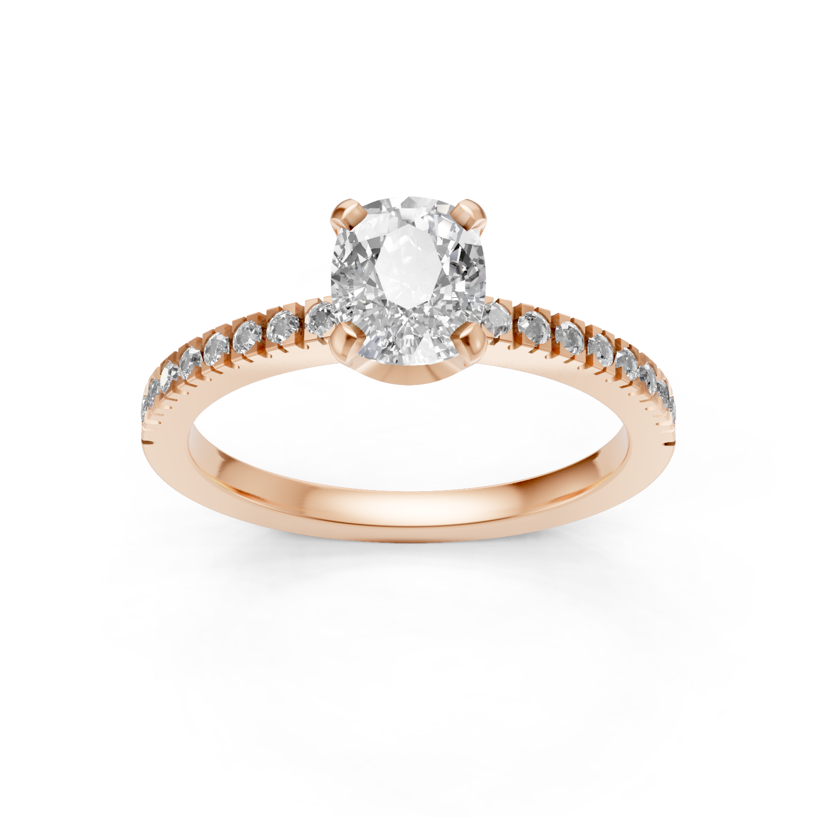 Bague en or rouge 18 carats