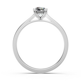 Bague en or blanc 18 carats