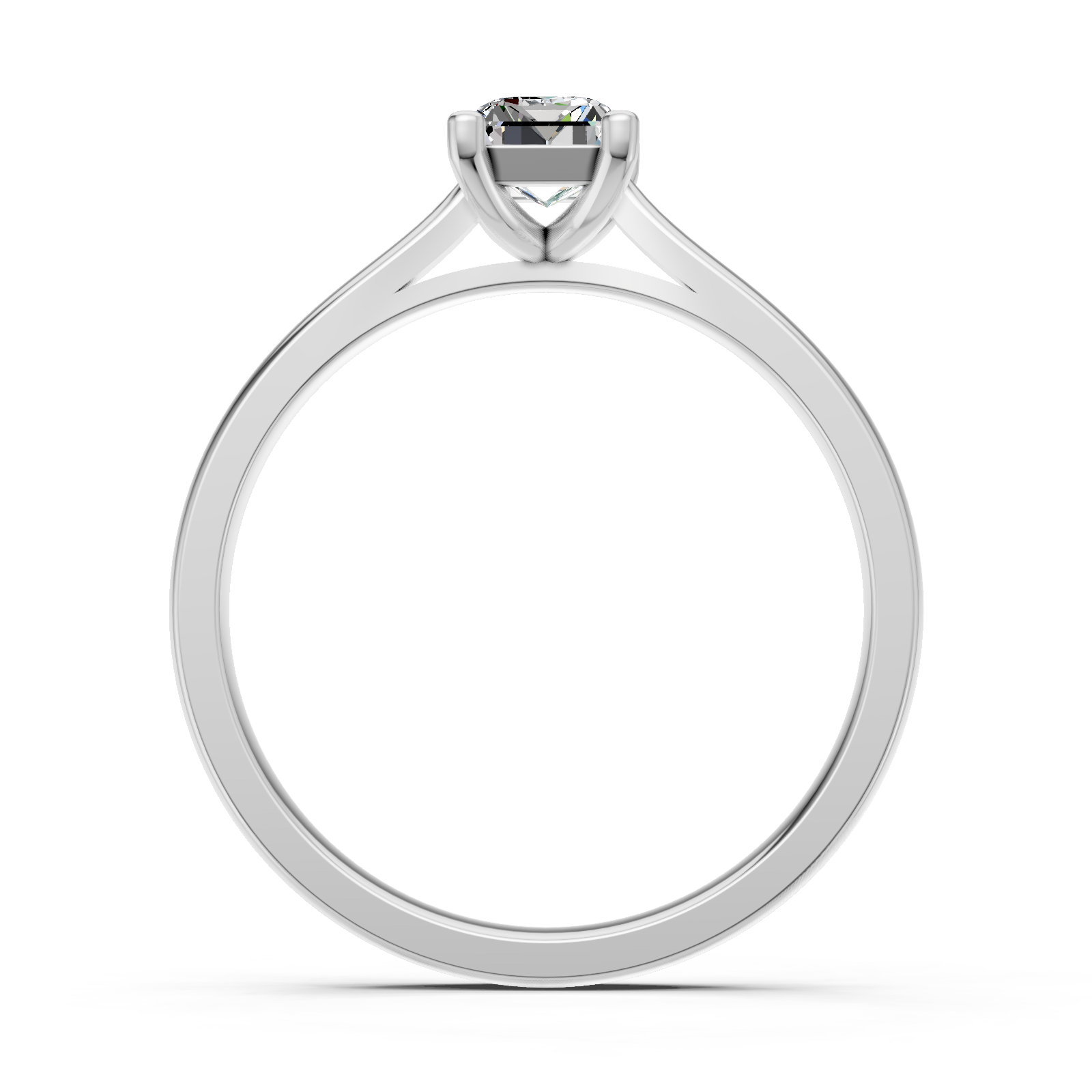 Bague en or blanc 18 carats