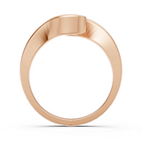 Solitaire en or rouge 18 carats